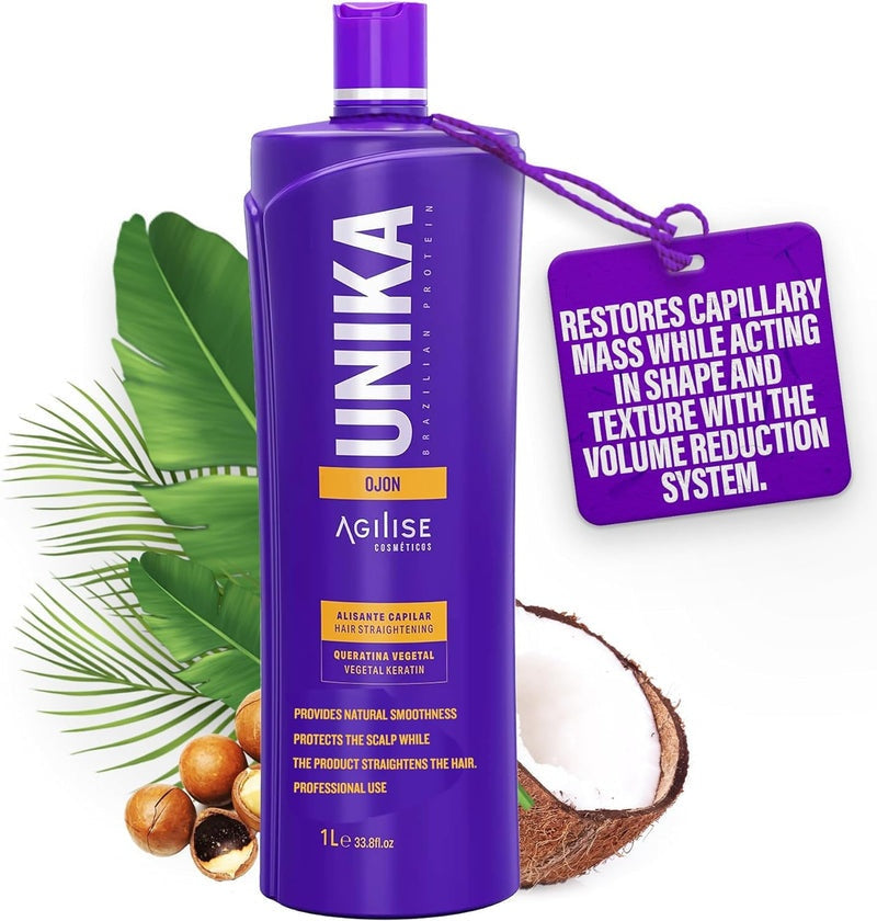 Agilise Unika Ojon Volume Reducer – Step 2 Restoring Conditioner for Hair, 1L