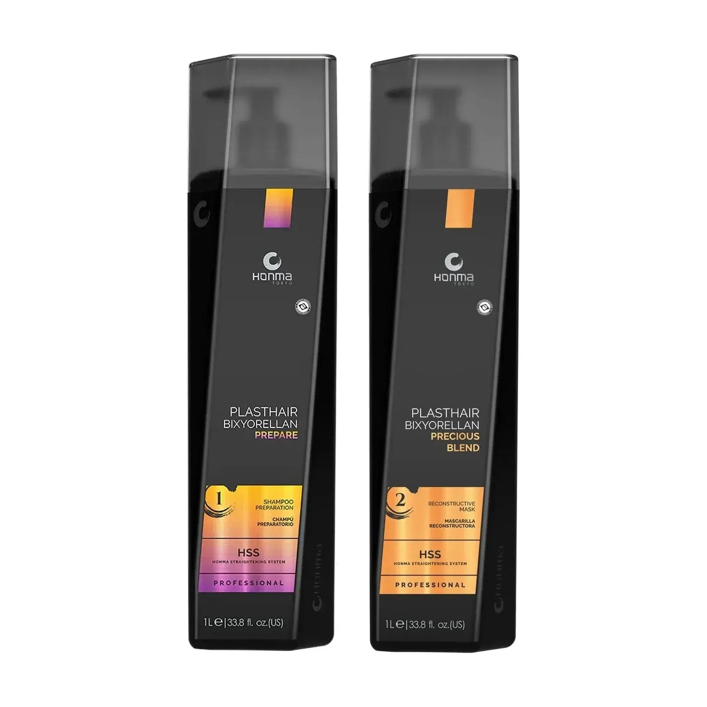 Honma Tokyo Plasthair Bixyorellan Precious Blend Set 2 x 1 Liter