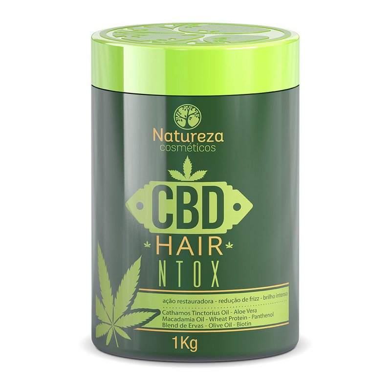 HYDRATION MASK CBD HAIR 1kg - NATURE COSMETICS - eCosmeticsBrazil