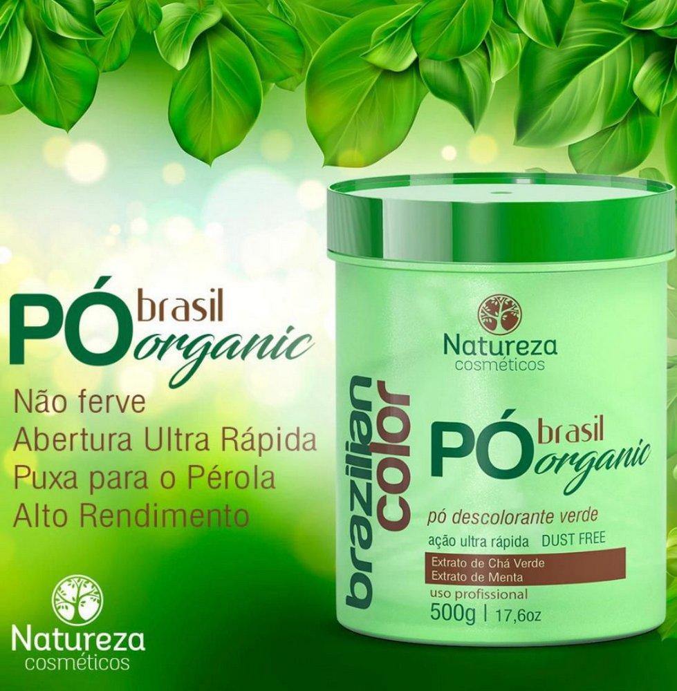 POWDER ORGANIC GREEN BRAIN POWDER - NATUREZA COSMÉTICOS. - eCosmeticsBrazil
