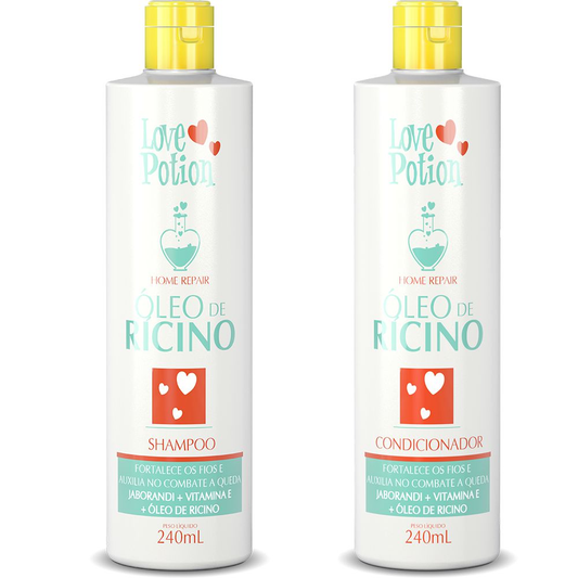 HOME CARE ÓLEO DE RÍCINO SHAM E COND- LOVE POTION - eCosmeticsBrazil