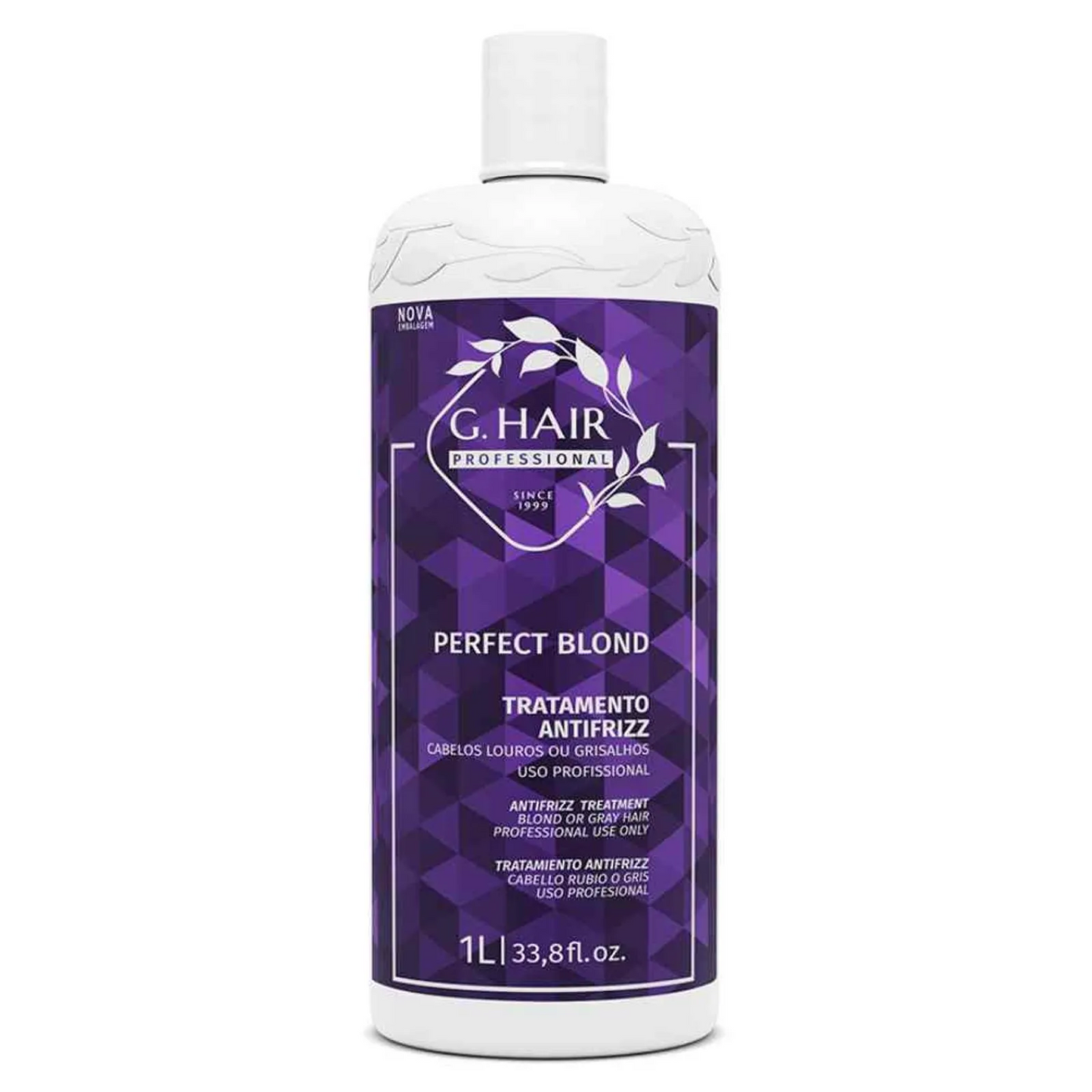Inoar Ghair Perfect Blond Tratamento Antivolume 1Litro - eCosmeticsBrazil