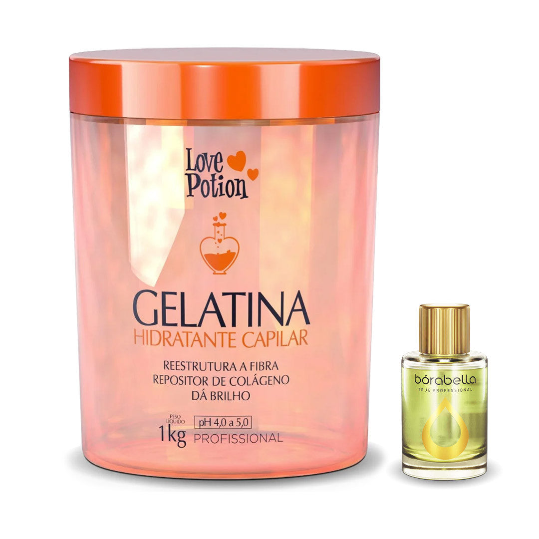Love Potion Gelatina Hidratante Capilar 1kg - Love Potion - eCosmeticsBrazil