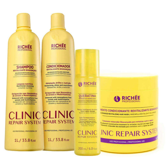 Richée Professional Kit Repair System Hydration (4 Prod) - Richée - eCosmeticsBrazil