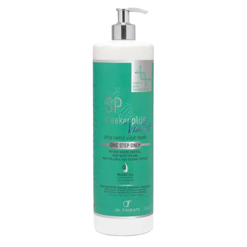 Sleeker Plus Ultra Contrôle Protéine Capillaire Violette – Pour Cheveux Blonds/Colorés – 1000 ml