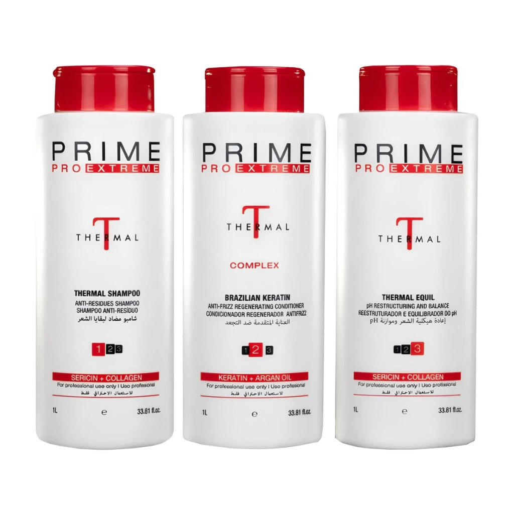 KIT DE TRATAMENTO PROFESSIONAL THERMAL 3 PASSOS - PRIME PRO EXTREME