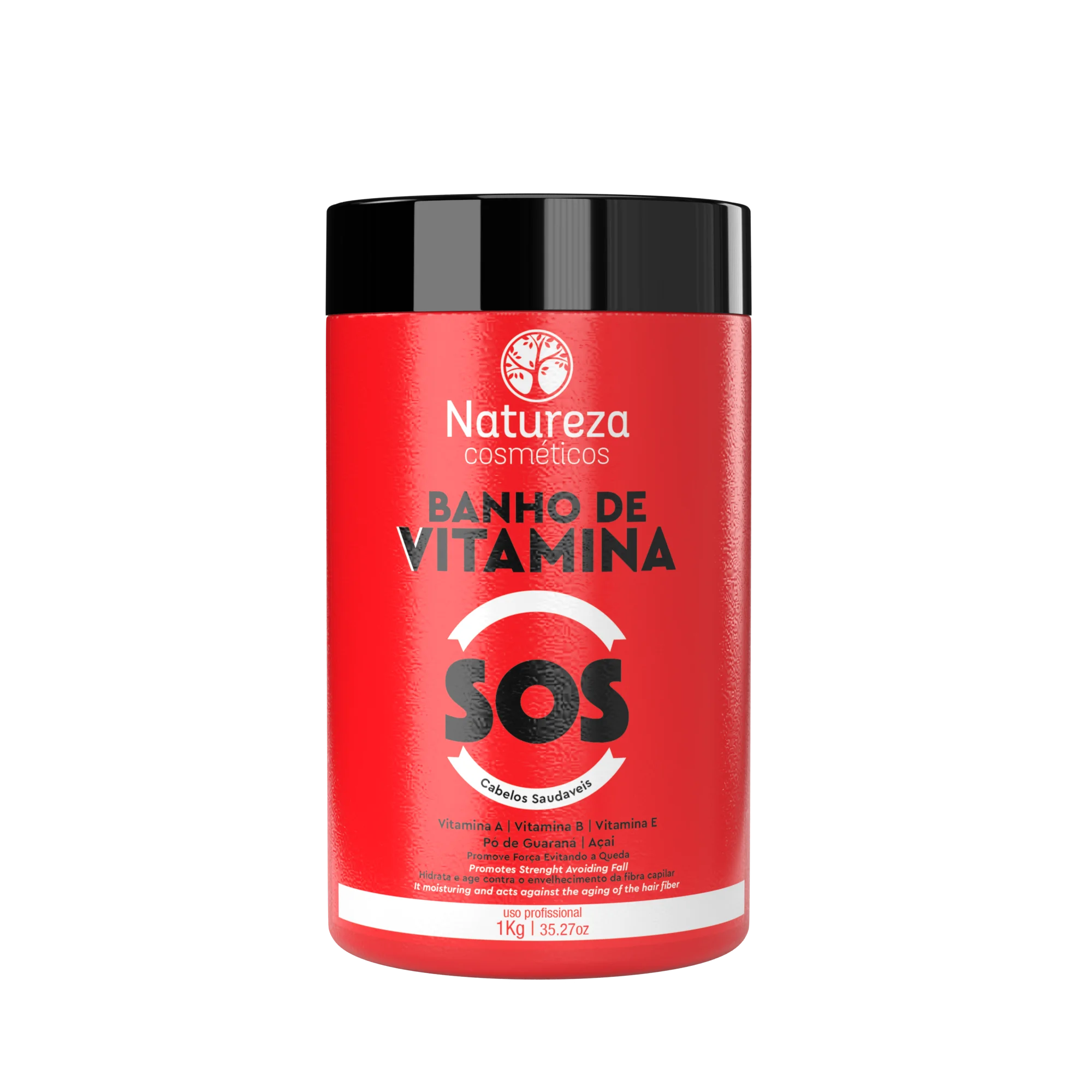 SOS Vitamin Bath Mask 1kg - Natureza Cosméticos