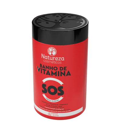 SOS Vitamin Bath Mask 1kg - Natureza Cosméticos