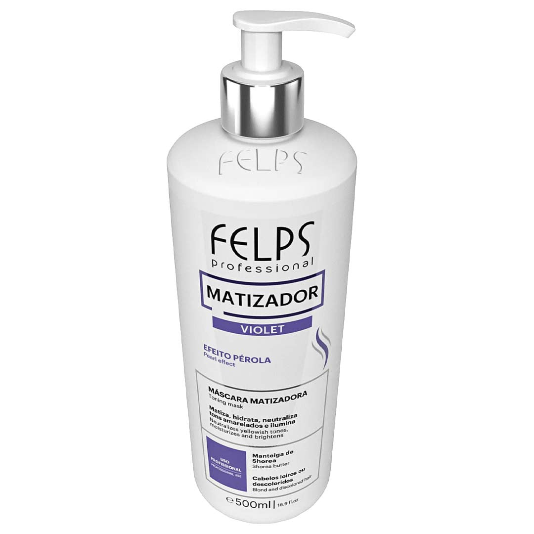 Felps Color Matizador Violet Pearl Effect Magic Clay 4K 500ml<br data-mce-fragment="1"> - eCosmeticsBrazil