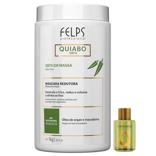 Felps Btx Capilar Em Massa Óleo De Argan E Macadâmia 1kg - Felps - eCosmeticsBrazil