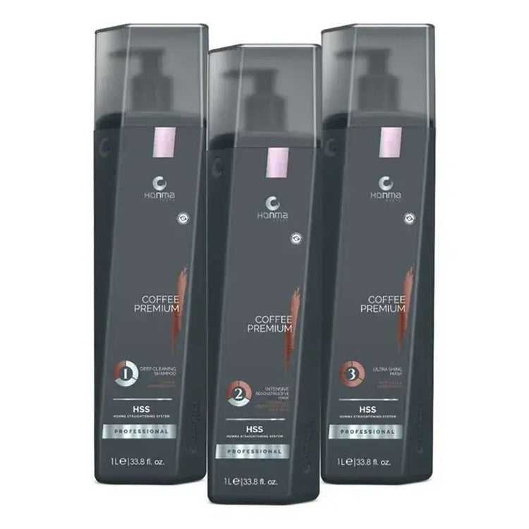 Honma Tokyo Coffee Premium Keratin Set 3x1 Liter