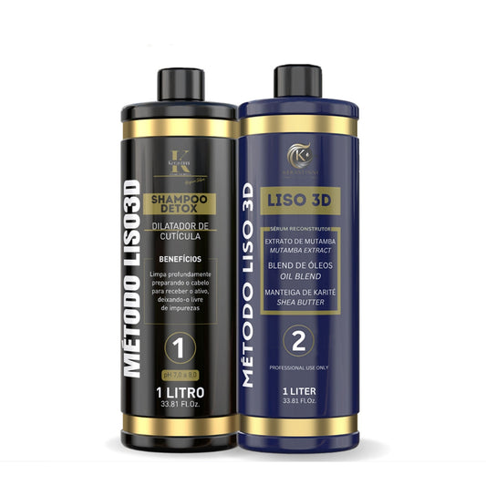 Kerastinni | Método Liso 3D Starter Kit | (2x) 1000 ml