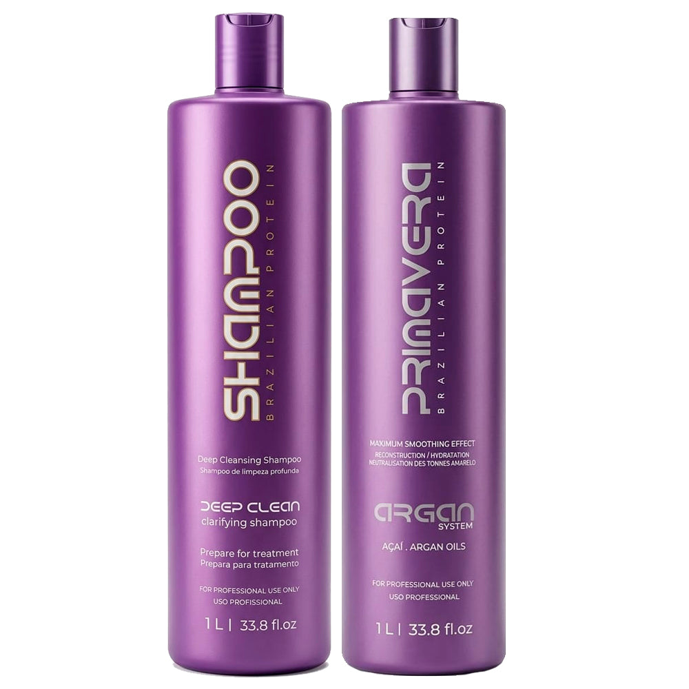 PRIMAVERA SILK PROTEIN ARGAN OIL PLUS shampoo 2X1L  -Florensa Brasil