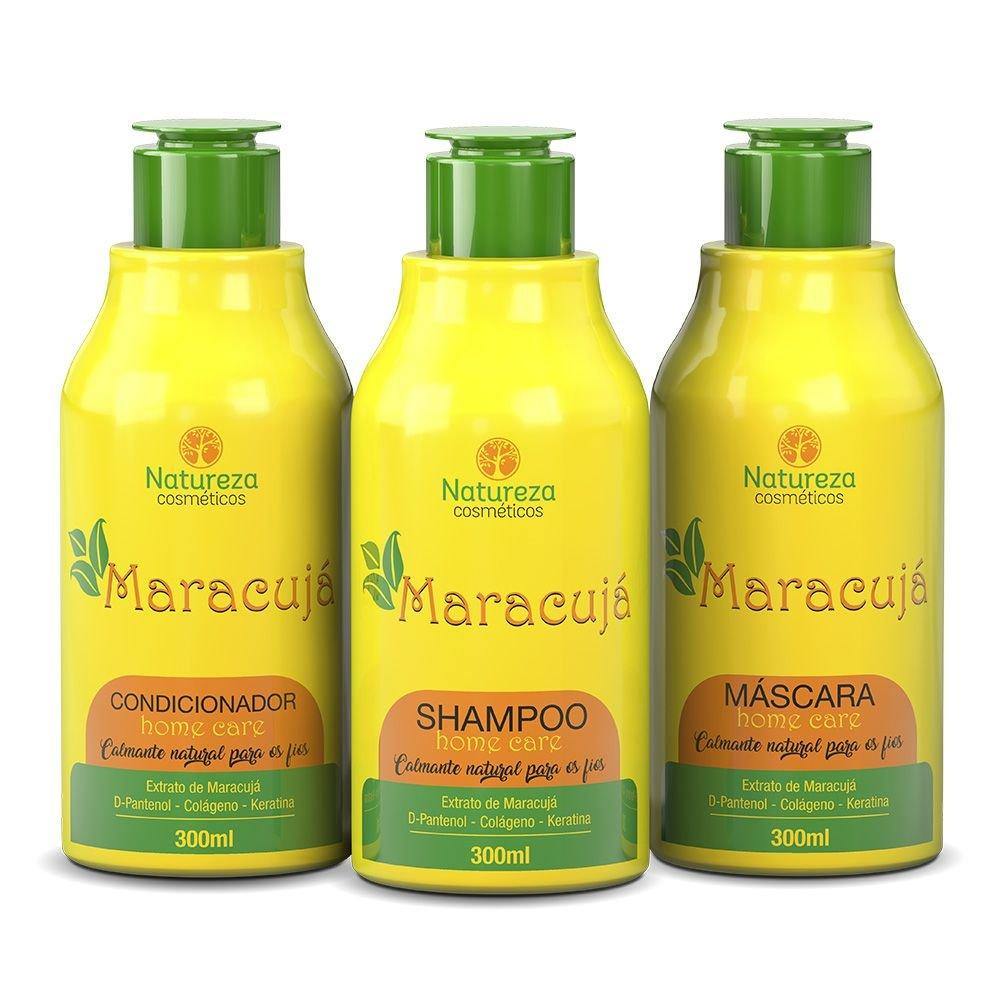 HOME CARE MARACUJÁ 3*300ML - NATUREZA COSMETICOS - eCosmeticsBrazil