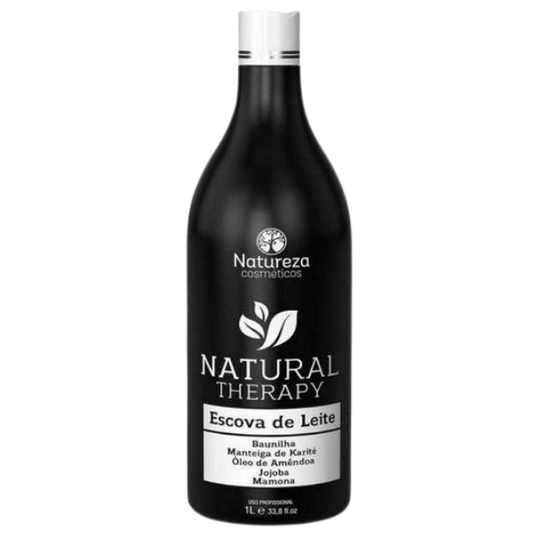 Natural Therapy Organic Milk Brush Formaldehyde Free 1L - Natureza - eCosmeticsBrazil