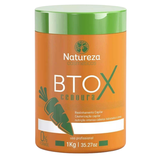 Professional Treatment Orange Carrot Btox Beta-Carotene 1kg - Natureza - eCosmeticsBrazil