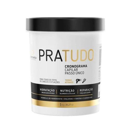 Pra Tudo Capillary Schedule Hydration Nutrition Repair Hair Mask 1Kg - Borabella - eCosmeticsBrazil