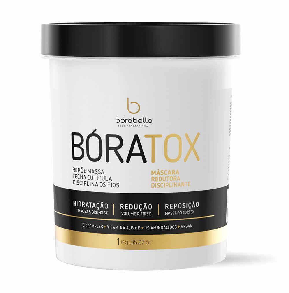 Boratox Formol Free Botox Mass Organic Hair Mask 1Kg - Borabella - eCosmeticsBrazil
