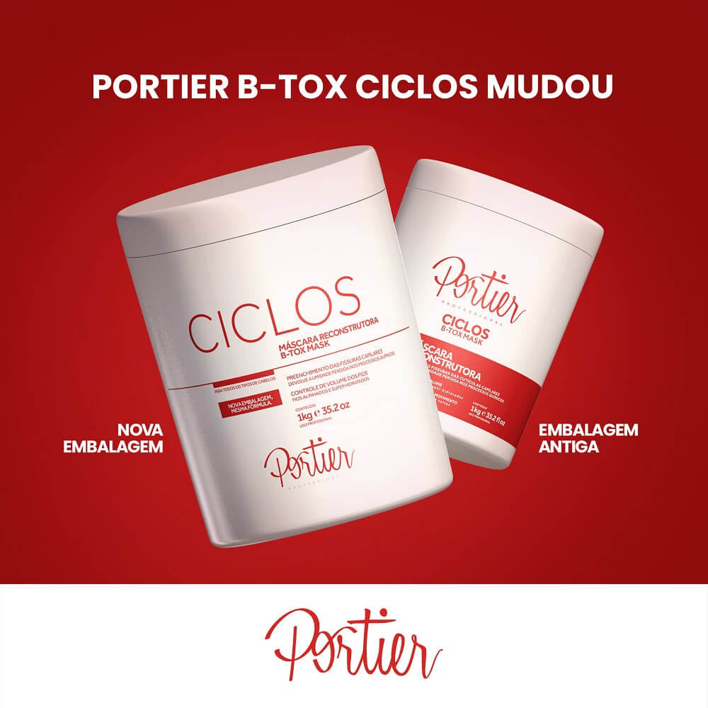 Portier Bt-o.x Ciclos Volume Control Alinhamento - 1Kg - eCosmeticsBrazil