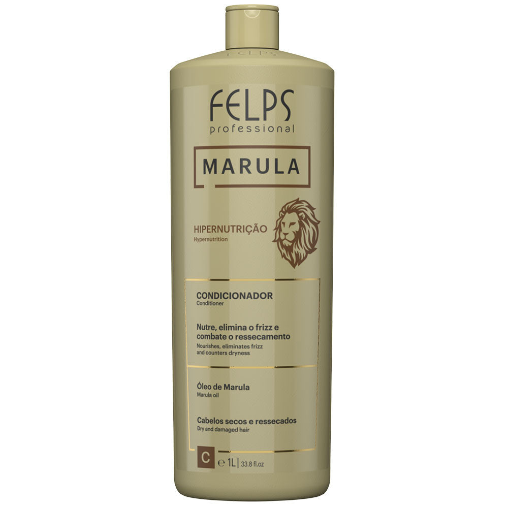 Felps Marula Hipernutrição Tratamento Salão Kit 3 Produtos - eCosmeticsBrazil