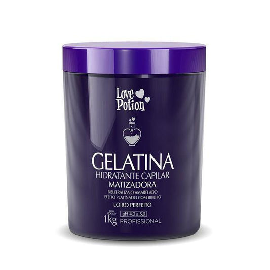 Love Potion Hair Tinting Gelatin 1Kg - Love Potion - eCosmeticsBrazil