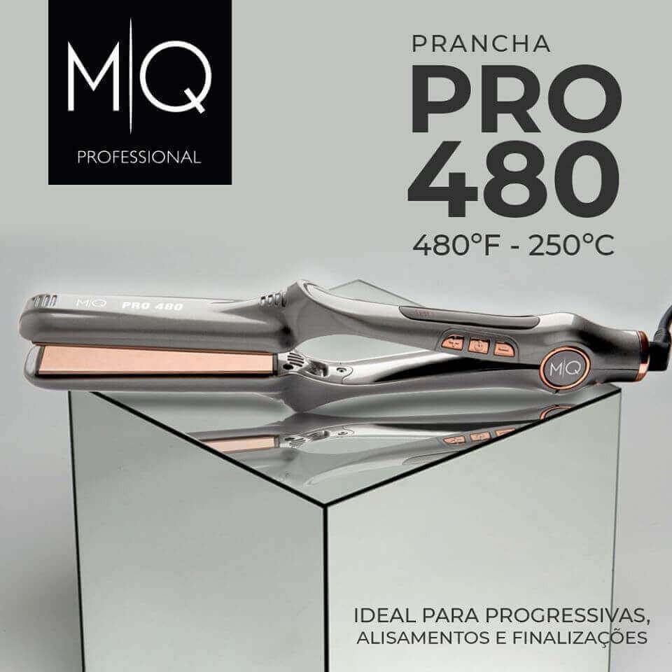 MQ Professional Titanium Pro 480 - Bivolt Hair Straightener - eCosmeticsBrazil