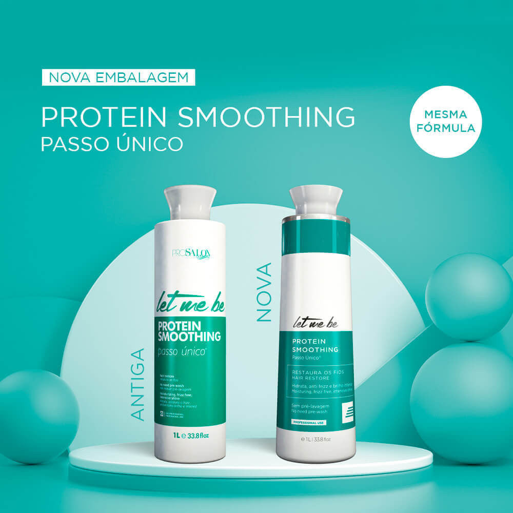 Progressiva Let Me Be Smoothing Protein Sem Formol - 1 Litro - eCosmeticsBrazil