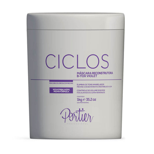 Portier Bt-o.x Ciclos Violet Alinhamento p/ Loiros - 1Kg - eCosmeticsBrazil